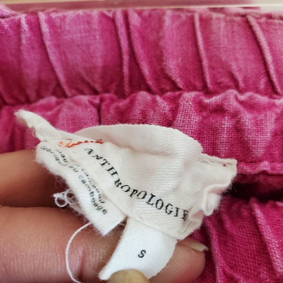 Anthropologie pink casual jogger Size S - Picture 4 of 7